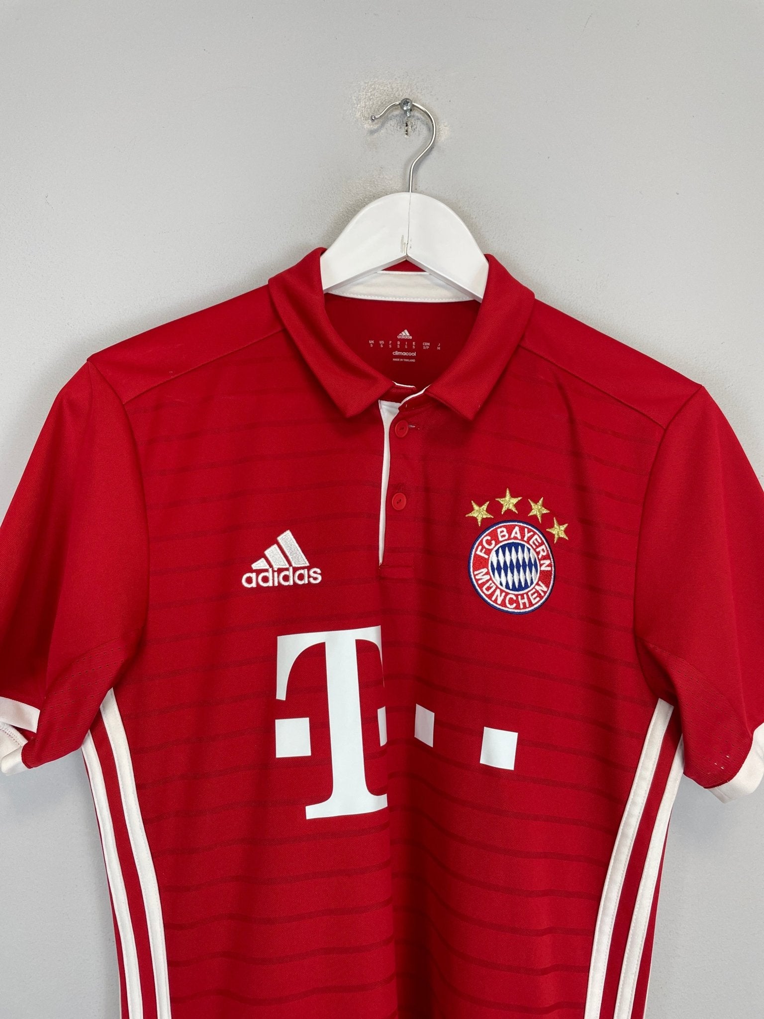 Shop 2016/17 BAYERN MUNICH HOME SHIRT (S) ADIDAS, classic football shirts, vintage football shirts & retro soccer jerseys at Cult Kits