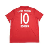 Buy 2016/17 Bayern Munich Robben 10 Home Shirt (XXL) Adidas ~ Free worldwide shipping ~ Authentic Vintage Football Shirts from Cult Kits