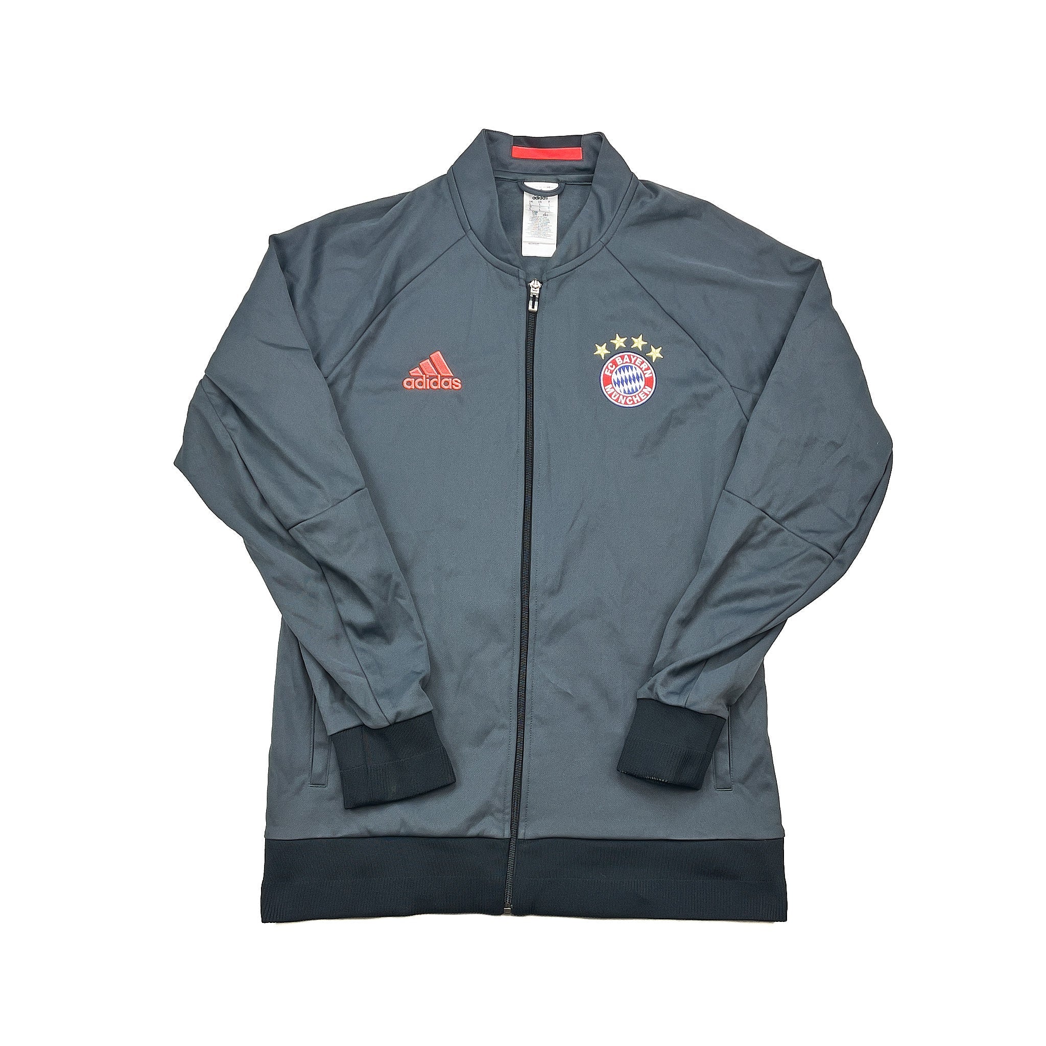 Buy 2016/17 Bayern Munich Track Jacket (L) Adidas ~ Free worldwide shipping available ~ Authentic Vintage Football Shirts from Cult Kits