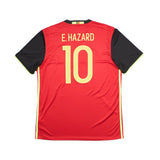 Buy 2016/17 Belgium Hazard 10 Home Shirt (L) Adidas ~ Free worldwide shipping ~ Authentic Vintage Football Shirts from Cult Kits
