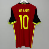 Shop 2016/17 BELGIUM HAZARD #10 HOME SHIRT (L) ADIDAS, classic football shirts, vintage football shirts & retro soccer jerseys at Cult Kits