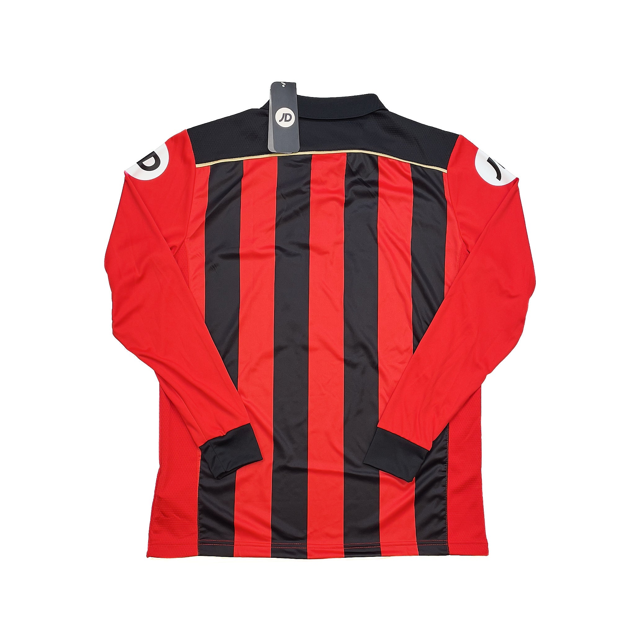 Buy 2016/17 Bournemouth *Squad Signed* BNWT L/S Home Shirt (S) Jd ~ Free worldwide shipping ~ Authentic Vintage Football Shirts from Cult Kits