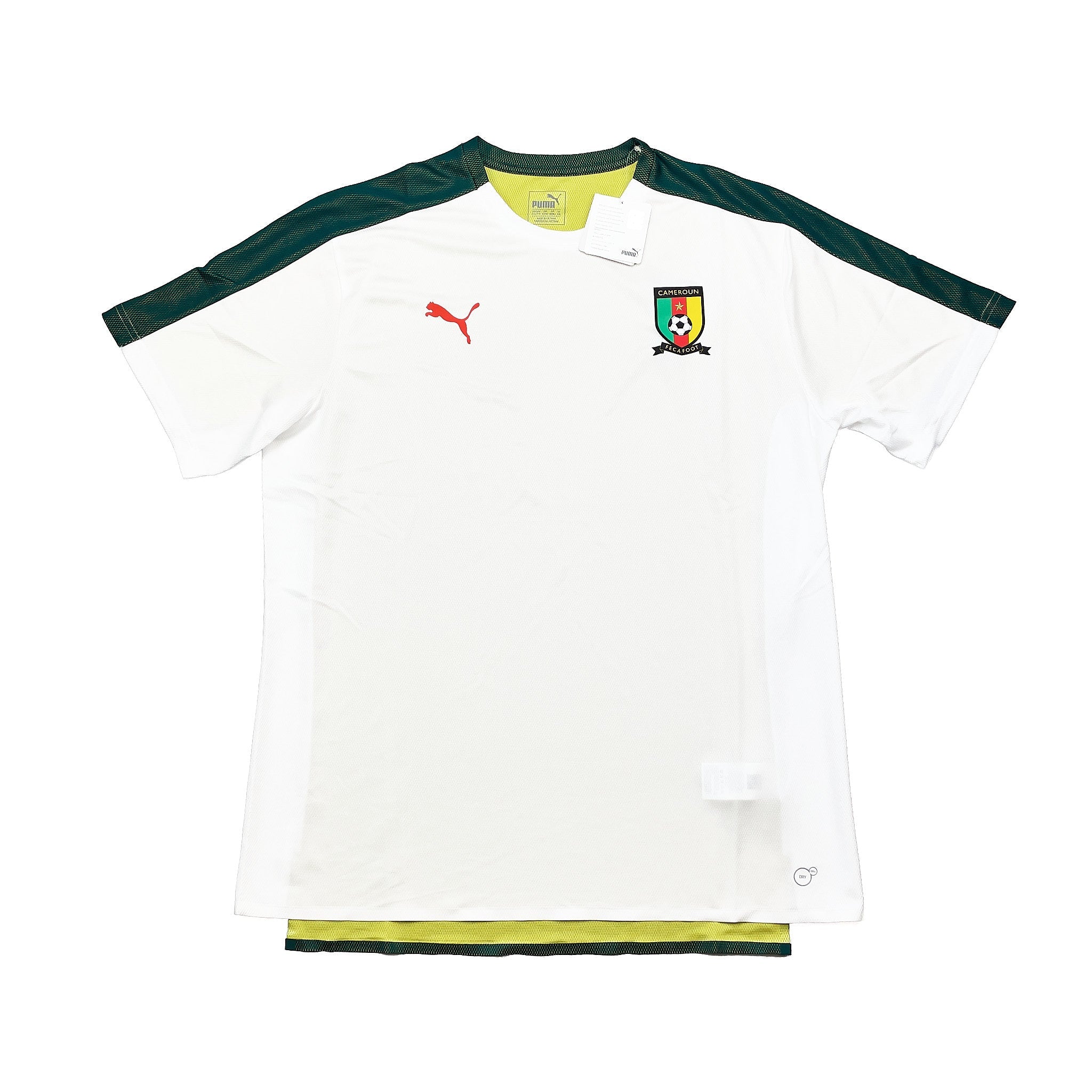 Buy 2016/17 Cameroon *BNWT* Training Shirt (Multiple Sizes) Puma ~ Free worldwide shipping ~ Authentic Vintage Football Shirts from Cult Kits