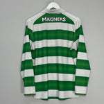 Shop 2016/17 CELTIC L/S HOME SHIRT (M) NEW BALANCE, classic football shirts, vintage football shirts & retro soccer jerseys at Cult Kits