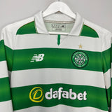 Shop 2016/17 CELTIC L/S HOME SHIRT (M) NEW BALANCE, classic football shirts, vintage football shirts & retro soccer jerseys at Cult Kits
