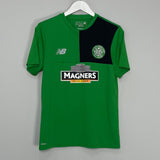Shop 2016/17 CELTIC TRAINING SHIRT (M) NEW BALANCE, classic football shirts, vintage football shirts & retro soccer jerseys at Cult Kits