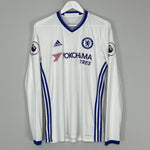 Shop 2016/17 CHELSEA CAHILL #24 L/S THIRD SHIRT (M) ADIDAS, classic football shirts, vintage football shirts & retro soccer jerseys at Cult Kits