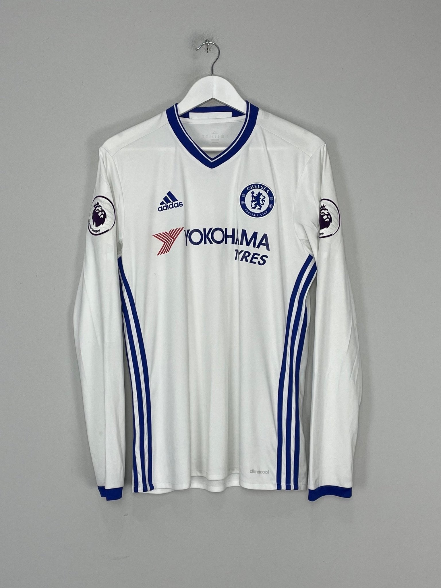 Shop 2016/17 CHELSEA CAHILL #24 L/S THIRD SHIRT (M) ADIDAS, classic football shirts, vintage football shirts & retro soccer jerseys at Cult Kits