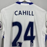 Shop 2016/17 CHELSEA CAHILL #24 L/S THIRD SHIRT (M) ADIDAS, classic football shirts, vintage football shirts & retro soccer jerseys at Cult Kits