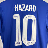 Shop 2016/17 CHELSEA HAZARD #10 HOME SHIRT (M) ADIDAS, classic football shirts, vintage football shirts & retro soccer jerseys at Cult Kits