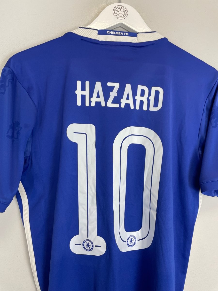 2016/17 CHELSEA HAZARD 10 HOME SHIRT (S) ADIDAS - Cult Kits - Small - Buy Vintage Football Shirts, Authentic Retro Football Shirts For Sale, Classic Football Shirts & Soccer Jersey