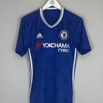 2016/17 CHELSEA HAZARD 10 HOME SHIRT (S) ADIDAS - Cult Kits - Small - Buy Vintage Football Shirts, Authentic Retro Football Shirts For Sale, Classic Football Shirts & Soccer Jersey