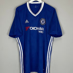 2016/17 CHELSEA HAZARD 10 HOME SHIRT (XL) ADIDAS - Cult Kits - XL - Buy Vintage Football Shirts, Authentic Retro Football Shirts For Sale, Classic Football Shirts & Soccer Jersey