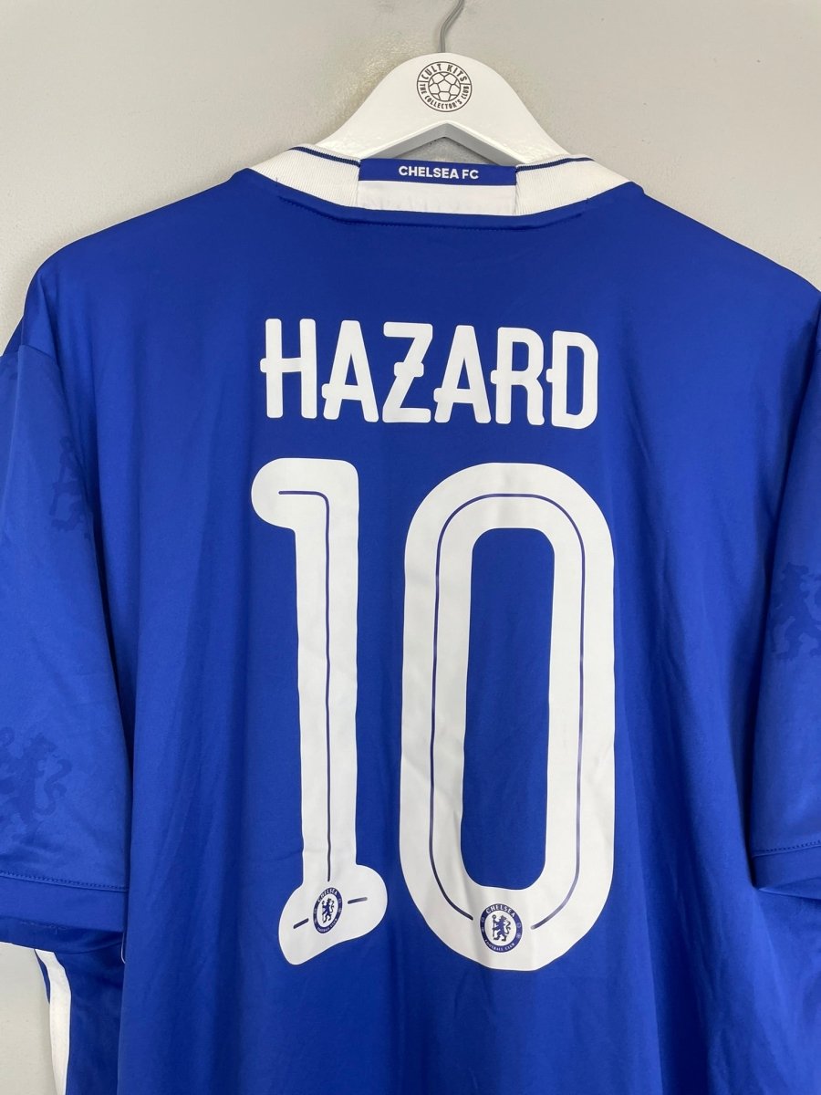 2016/17 CHELSEA HAZARD 10 HOME SHIRT (XL) ADIDAS - Cult Kits - XL - Buy Vintage Football Shirts, Authentic Retro Football Shirts For Sale, Classic Football Shirts & Soccer Jersey