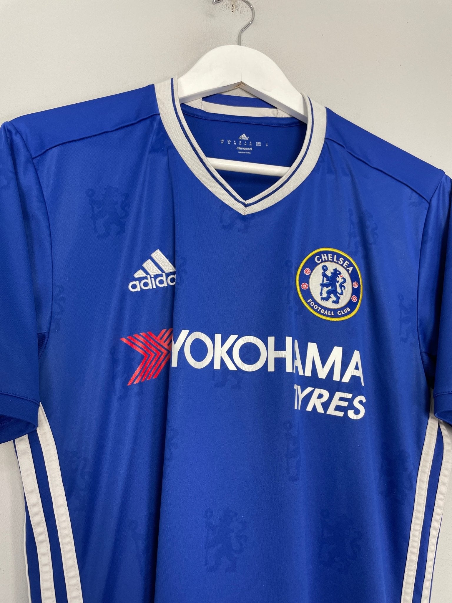 Shop 2016/17 CHELSEA HOME SHIRT (M) ADIDAS, classic football shirts, vintage football shirts & retro soccer jerseys at Cult Kits