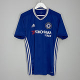 Shop 2016/17 CHELSEA HOME SHIRT (M) ADIDAS, classic football shirts, vintage football shirts & retro soccer jerseys at Cult Kits