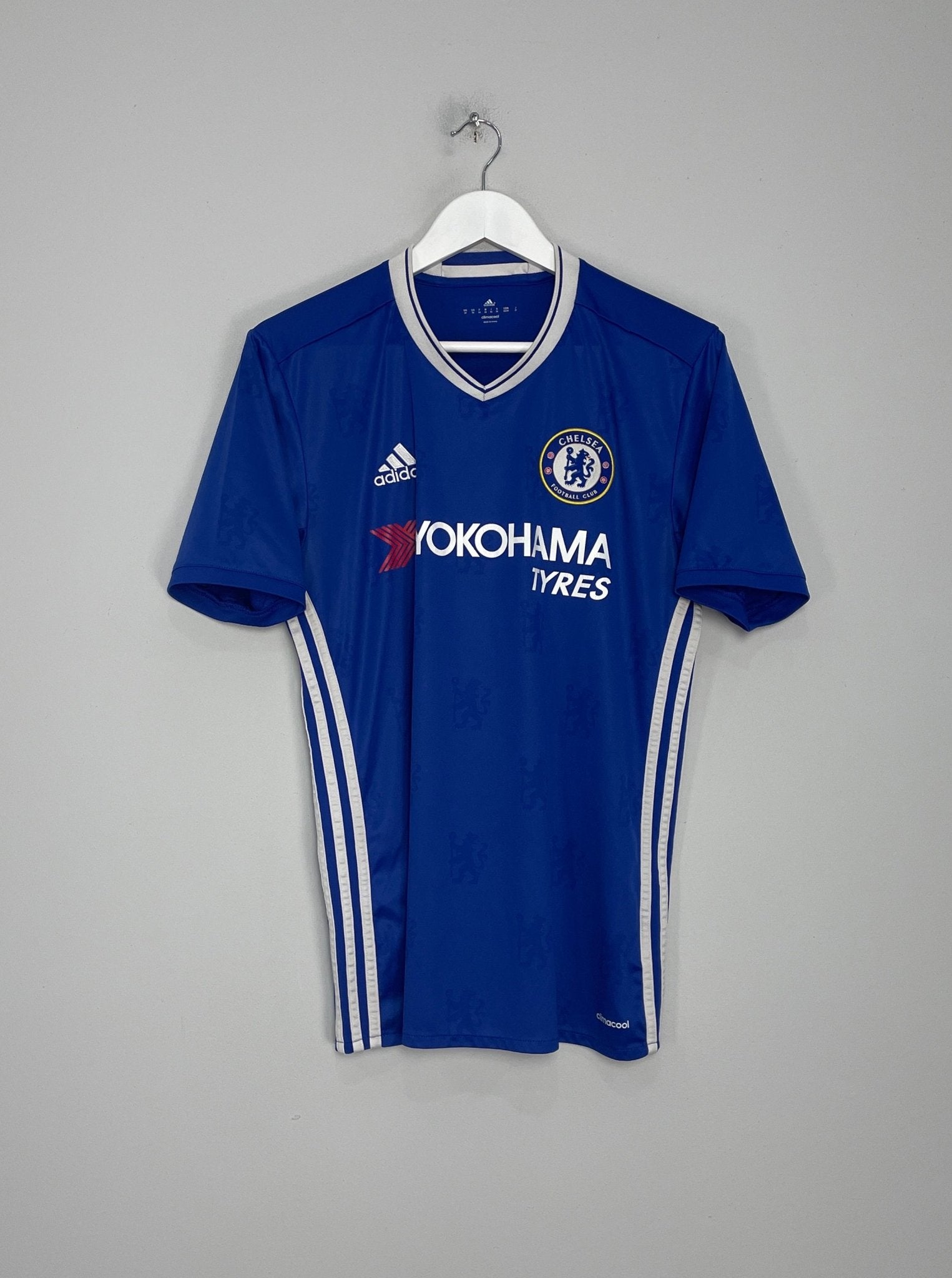 Shop 2016/17 CHELSEA HOME SHIRT (M) ADIDAS, classic football shirts, vintage football shirts & retro soccer jerseys at Cult Kits