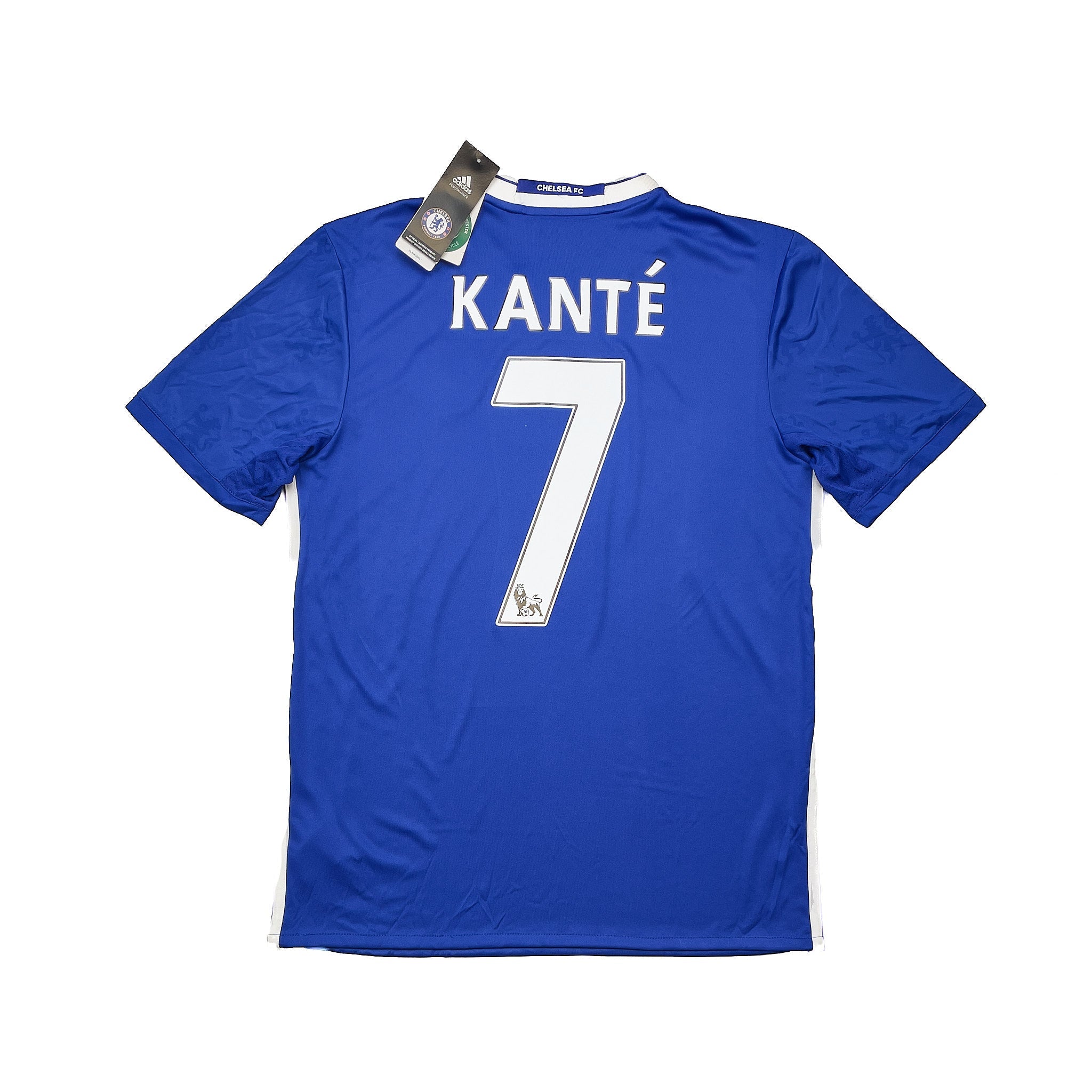 Buy 2016/17 Chelsea Kante 7 *BNWT with Defects* Home Shirt (M) Adidas ~ Free worldwide shipping ~ Authentic Vintage Football Shirts from Cult Kits