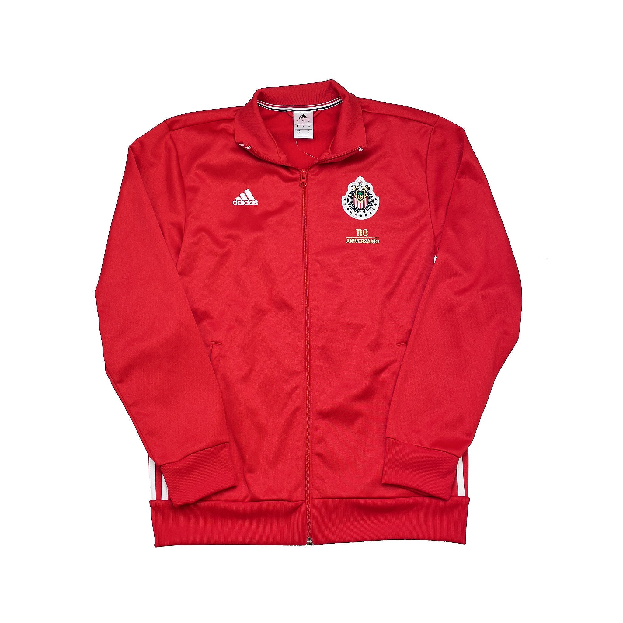 Buy 2016/17 Chivas Guadalajara *110 Year* Track Jacket (M) Adidas ~ Free worldwide shipping ~ Authentic Vintage Football Shirts from Cult Kits