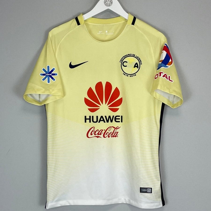 2016/17 CLUB AMERICA *CENTENARY* HOME SHIRT (S) NIKE - Cult Kits - Small - Buy Vintage Football Shirts, Authentic Retro Football Shirts For Sale, Classic Football Shirts & Soccer Jersey