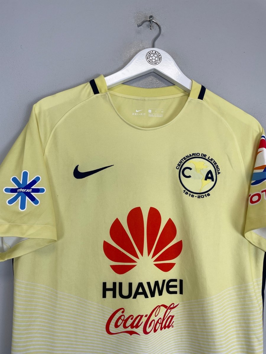 2016/17 CLUB AMERICA *CENTENARY* HOME SHIRT (S) NIKE - Cult Kits - Small - Buy Vintage Football Shirts, Authentic Retro Football Shirts For Sale, Classic Football Shirts & Soccer Jersey
