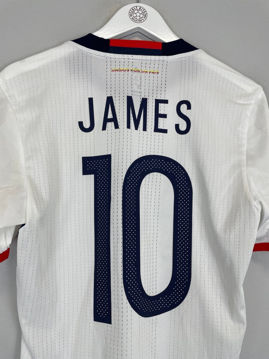 2016/17 COLOMBIA JAMES 10 *PLAYER ISSUE* COPA AMERICA HOME SHIRT (M) ADIDAS - Cult Kits - Medium - Buy Vintage Football Shirts, Authentic Retro Football Shirts For Sale, Classic Football Shirts & Soccer Jersey