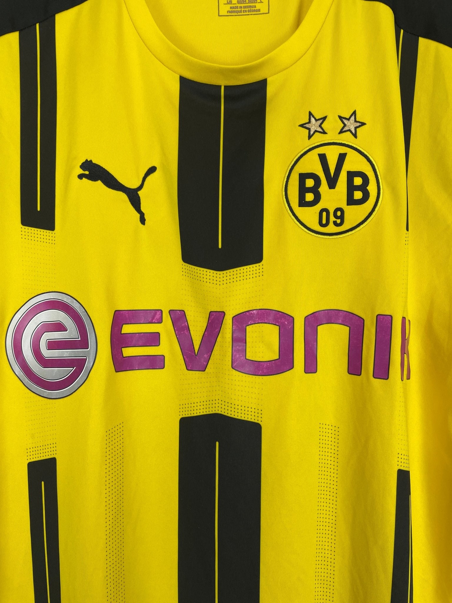 Shop 2016/17 DORTMUND HOME SHIRT (L) PUMA, classic football shirts, vintage football shirts & retro soccer jerseys at Cult Kits