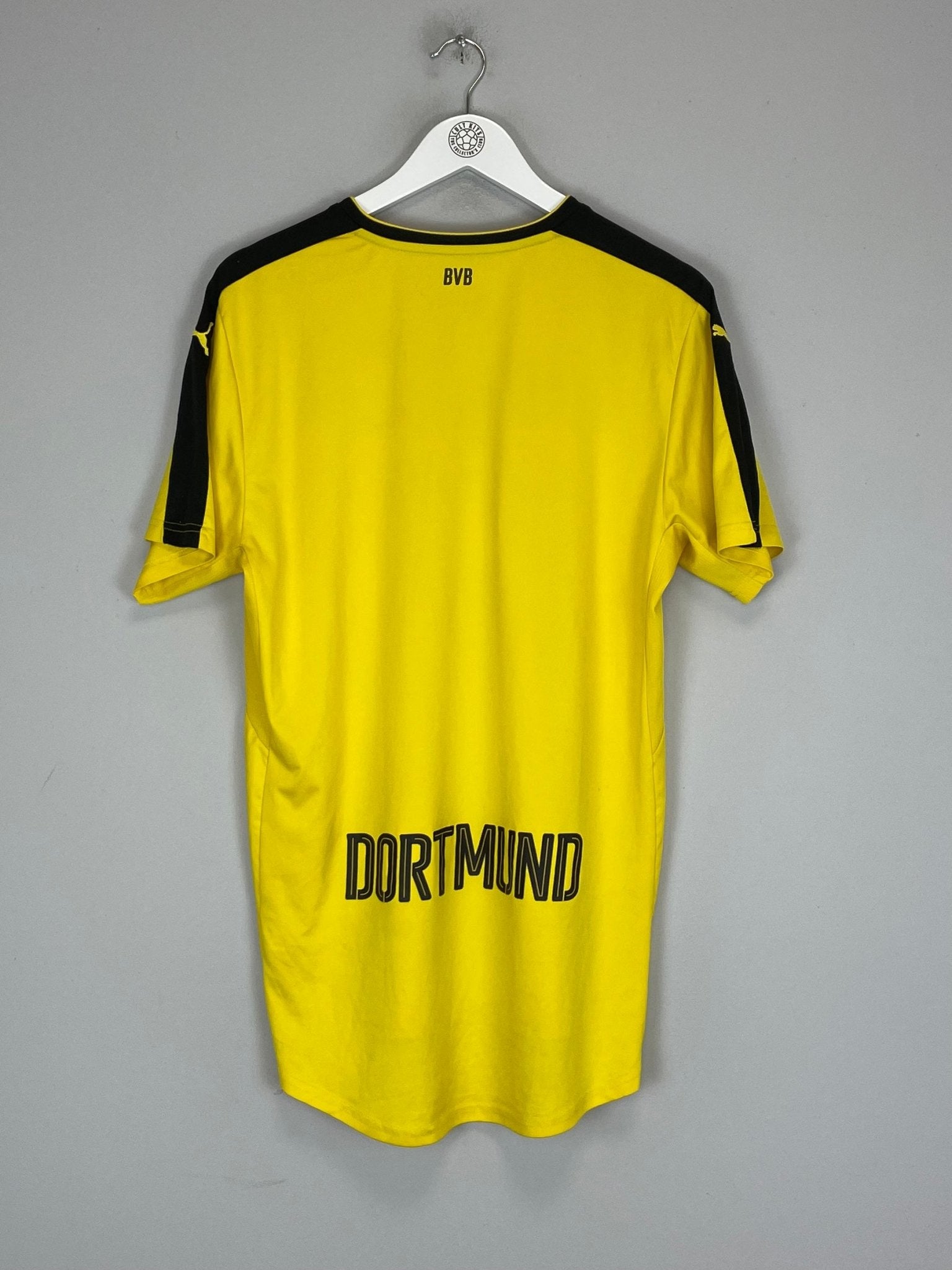 Shop 2016/17 DORTMUND HOME SHIRT (L) PUMA, classic football shirts, vintage football shirts & retro soccer jerseys at Cult Kits