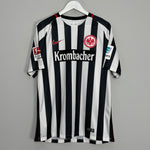 Shop 2016/17 EINTRACHT FRANKFURT FABIAN #10 *SIGNED* HOME SHIRT (L) NIKE, classic football shirts, vintage football shirts & retro soccer jerseys at Cult Kits