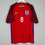 Shop 2016/17 ENGLAND BARKLEY #8 AWAY SHIRT (XL) NIKE, classic football shirts, vintage football shirts & retro soccer jerseys at Cult Kits