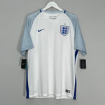 Shop 2016/17 ENGLAND *BNWT* HOME SHIRT (XL) NIKE, classic football shirts, vintage football shirts & retro soccer jerseys at Cult Kits