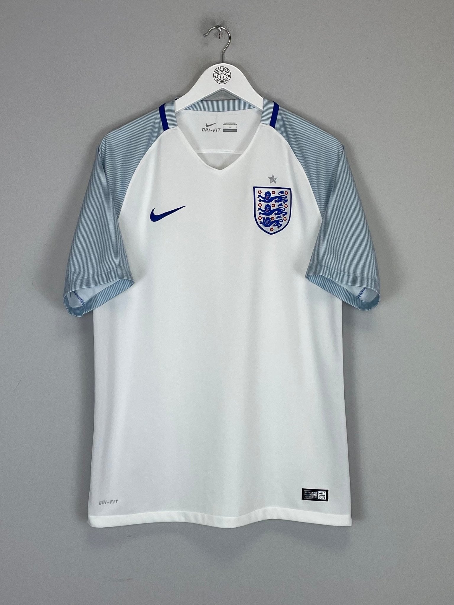 Shop 2016/17 ENGLAND HOME SHIRT (L) NIKE, classic football shirts, vintage football shirts & retro soccer jerseys at Cult Kits