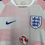 Shop 2016/17 ENGLAND PRE MATCH SHIRT (L) NIKE, classic football shirts, vintage football shirts & retro soccer jerseys at Cult Kits