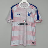 Shop 2016/17 ENGLAND PRE MATCH SHIRT (L) NIKE, classic football shirts, vintage football shirts & retro soccer jerseys at Cult Kits