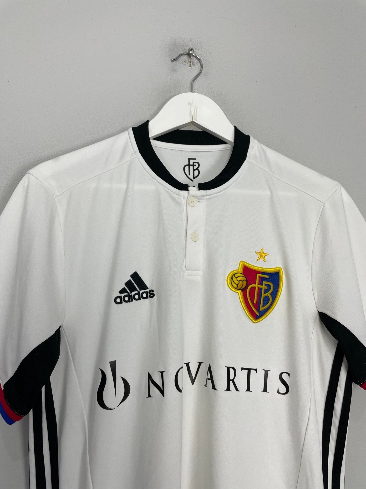 Shop 2016/17 FC BASEL AWAY SHIRT (M) ADIDAS, classic football shirts, vintage football shirts & retro soccer jerseys at Cult Kits