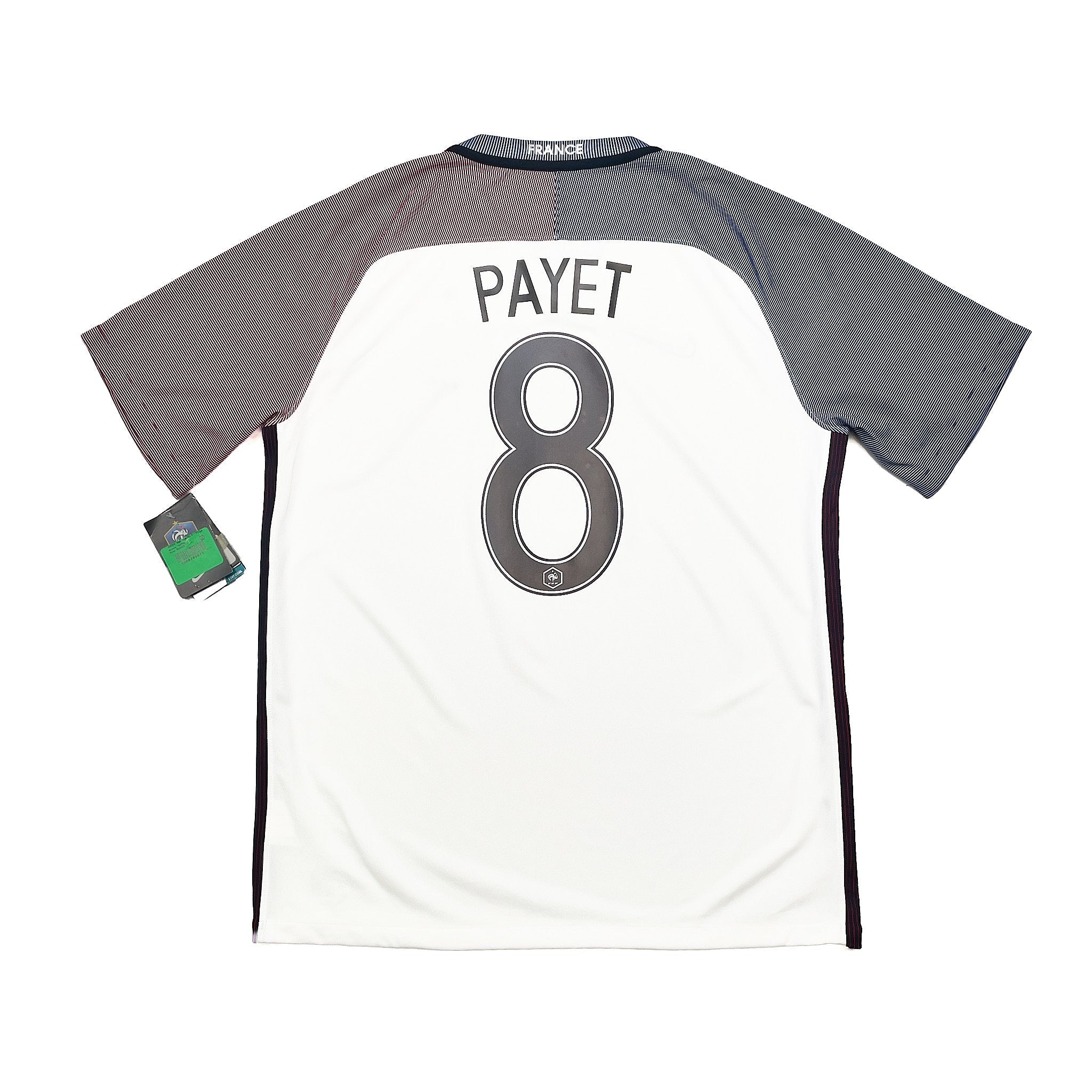 Buy 2016/17 France Payet 8 *Bnwt* Away Shirt (L) Nike ~ Free worldwide shipping available ~ Authentic Vintage Football Shirts from Cult Kits