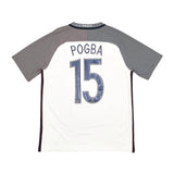 Buy 2016/17 FRANCE POGBA 15 AWAY SHIRT (M) NIKE ~ Free worldwide shipping available ~ Authentic Vintage Football Shirts from Cult Kits