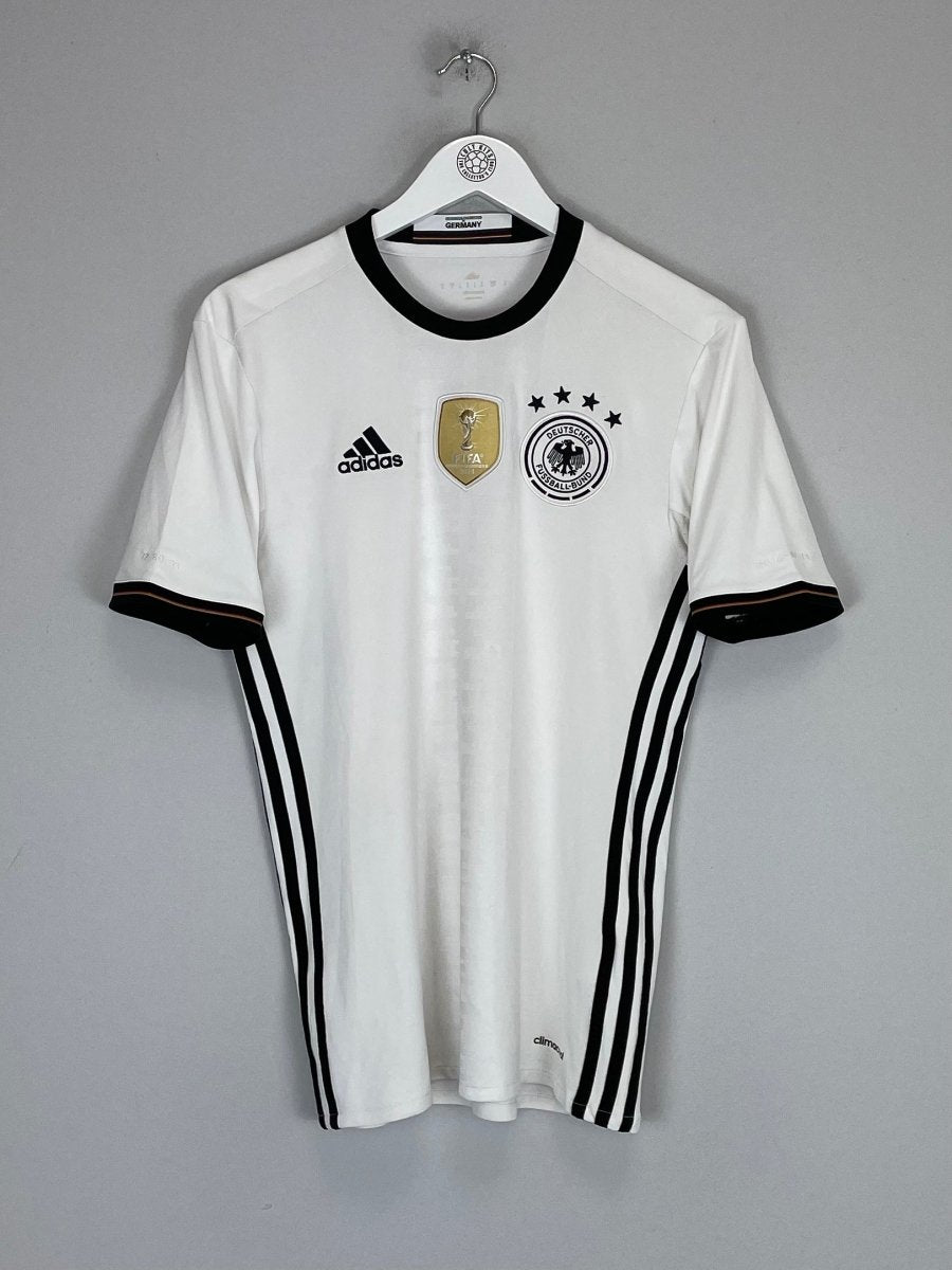 2016/17 GERMANY HOME SHIRT (S) ADIDAS - Cult Kits - Small - Buy Vintage Football Shirts, Authentic Retro Football Shirts For Sale, Classic Football Shirts & Soccer Jersey