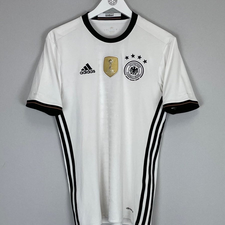 2016/17 GERMANY HOME SHIRT (S) ADIDAS - Cult Kits - Small - Buy Vintage Football Shirts, Authentic Retro Football Shirts For Sale, Classic Football Shirts & Soccer Jersey