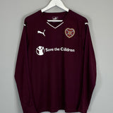 Shop 2016/17 HEARTS SARMA #20 L/S HOME SHIRT (M) PUMA, classic football shirts, vintage football shirts & retro soccer jerseys at Cult Kits