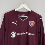 Shop 2016/17 HEARTS SARMA #20 L/S HOME SHIRT (M) PUMA, classic football shirts, vintage football shirts & retro soccer jerseys at Cult Kits