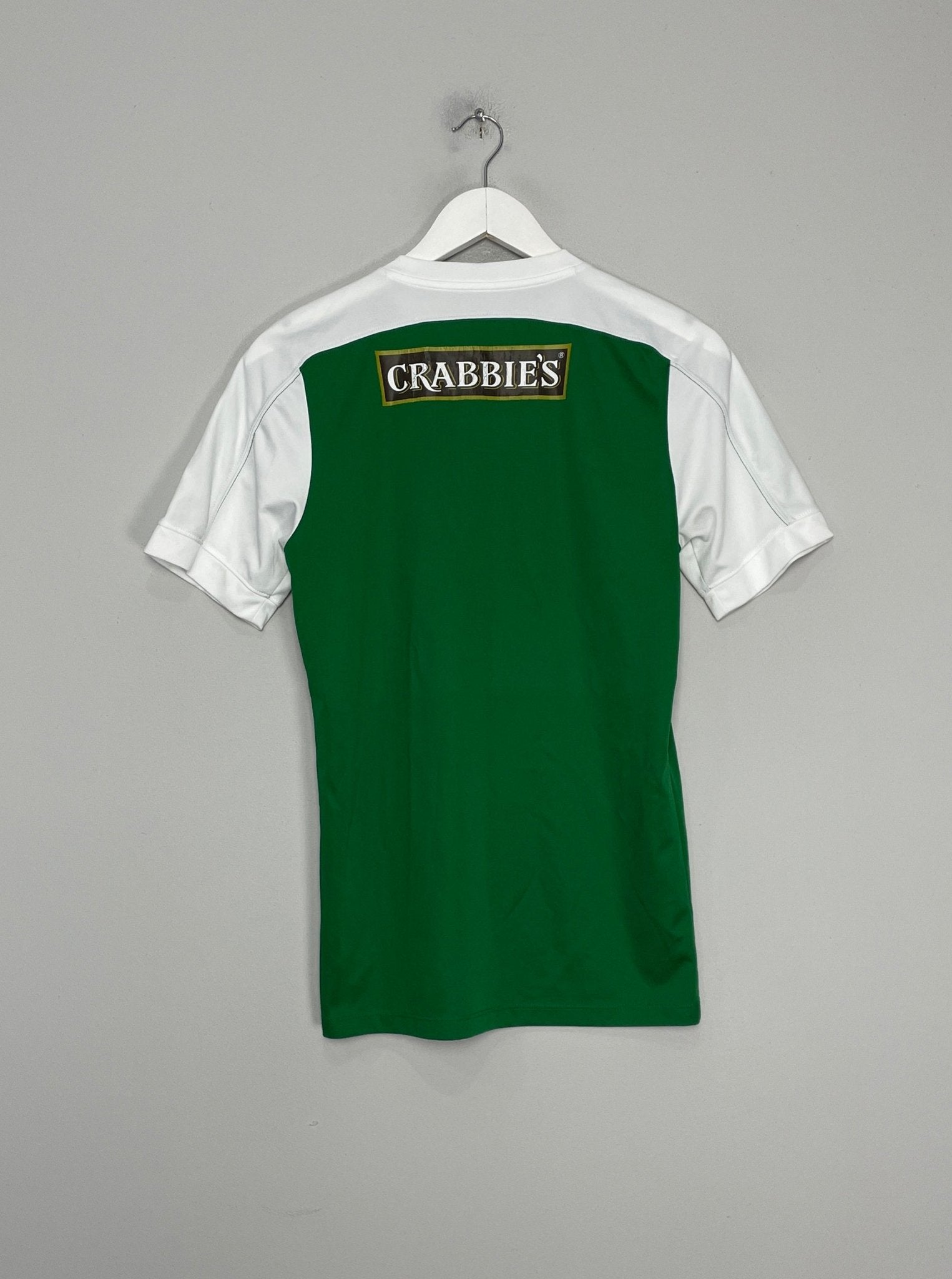 Shop 2016/17 HIBERNIAN HOME SHIRT (S) NIKE, classic football shirts, vintage football shirts & retro soccer jerseys at Cult Kits