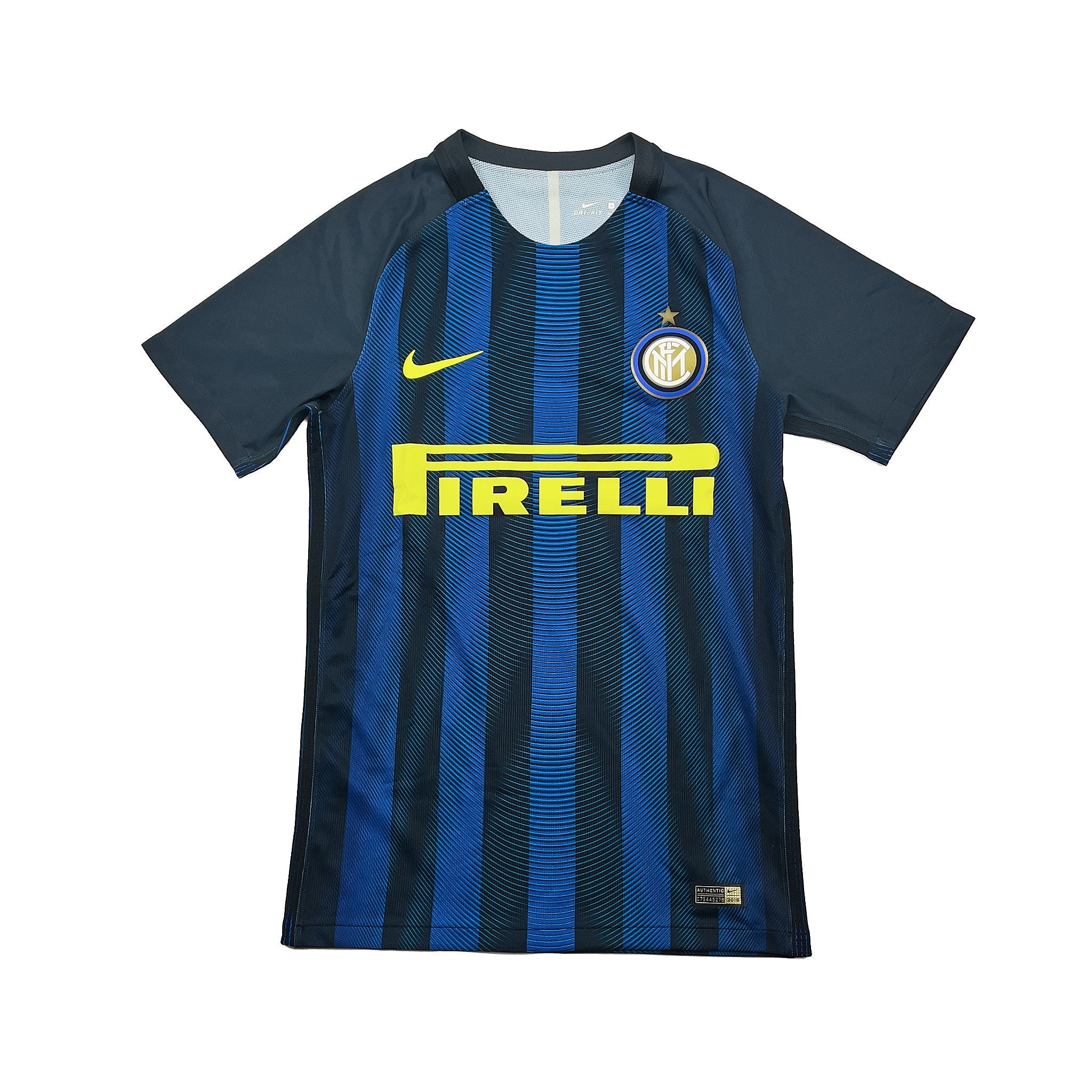 Buy 2016/17 Inter Milan *Authentic* Home Shirt (S) Nike ~ Free worldwide shipping available ~ Authentic Vintage Football Shirts from Cult Kits