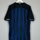 Shop 2016//17 INTER MILAN HOME SHIRT (L) NIKE, classic football shirts, vintage football shirts & retro soccer jerseys at Cult Kits