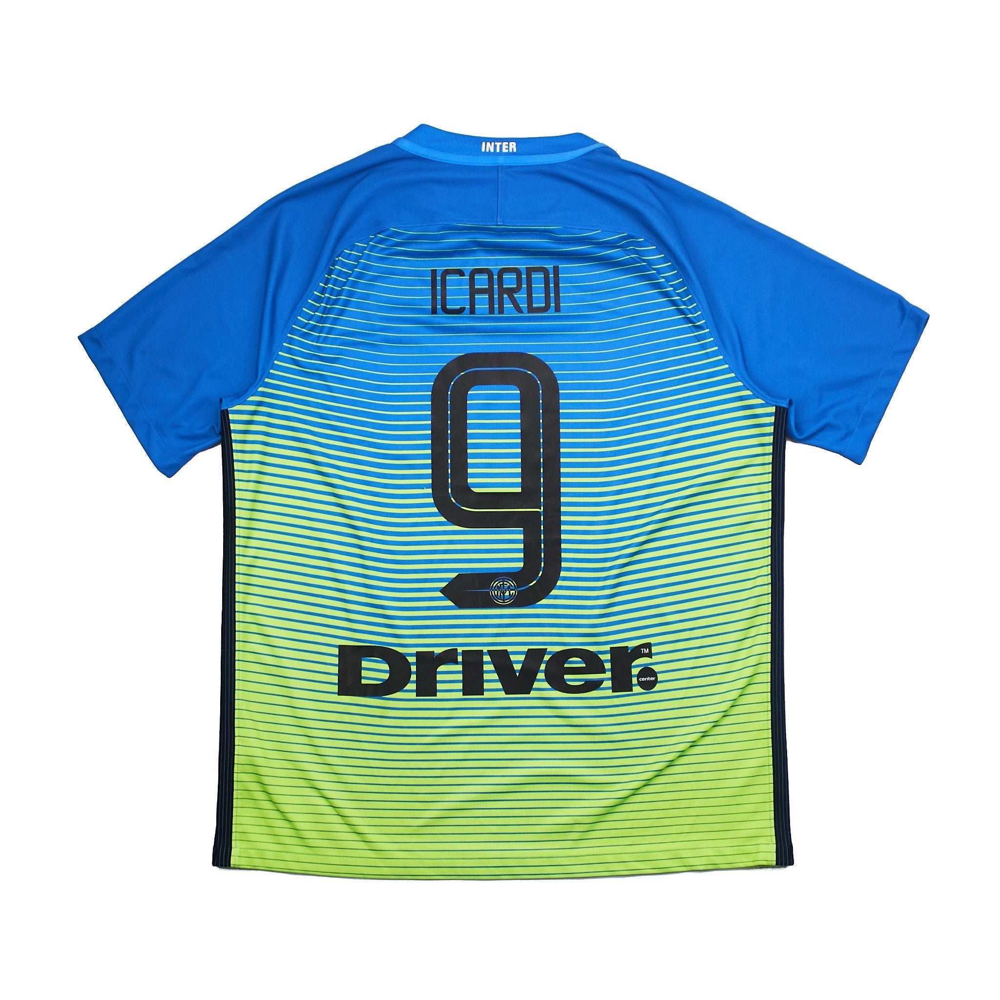 Buy 2016/17 Inter Milan Icardi 9 Third Shirt (L) Nike ~ Free worldwide shipping ~ Authentic Vintage Football Shirts from Cult Kits