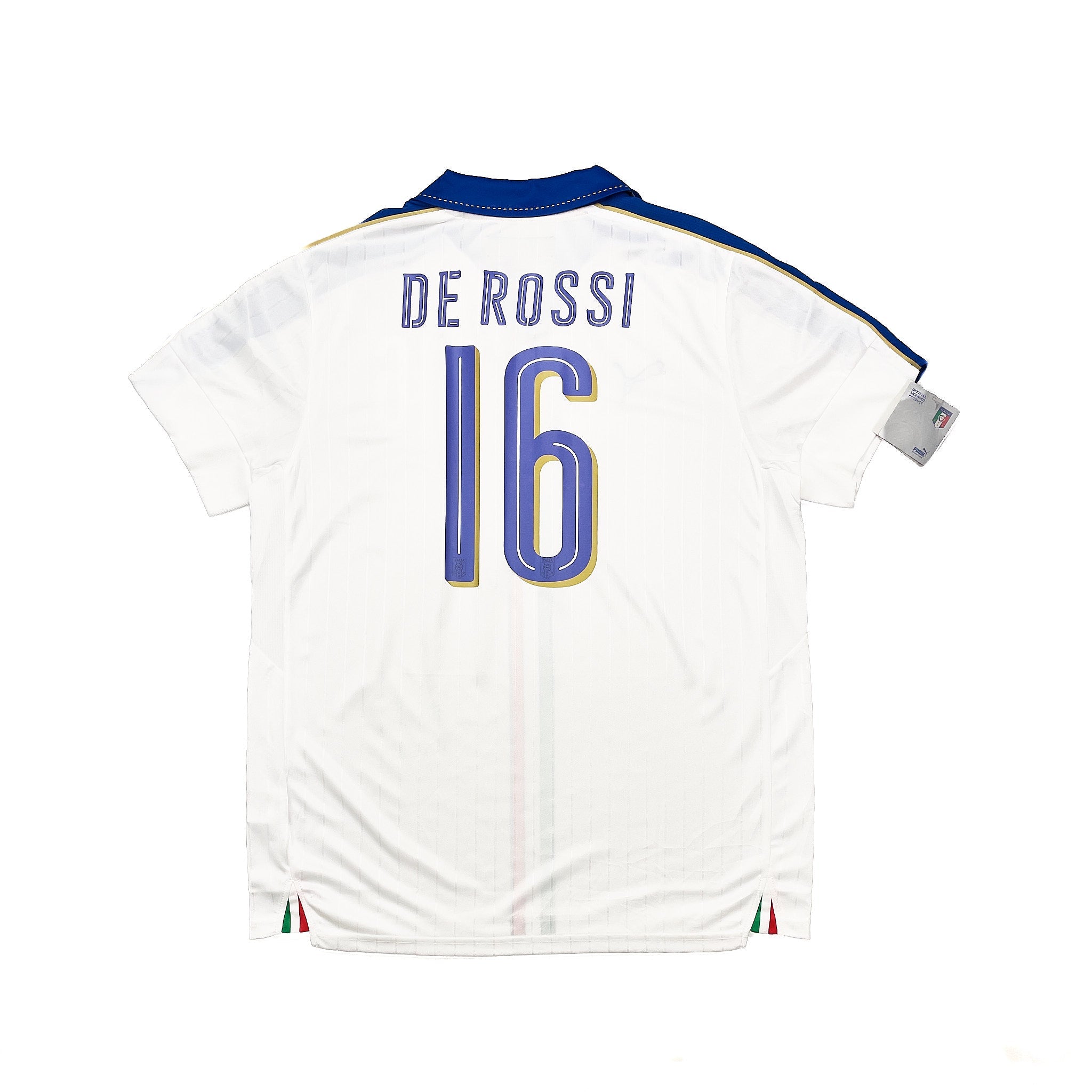 2016/17 ITALY DE ROSSI #16 *BNWT* AWAY SHIRT (XL) PUMA – Cult Kits