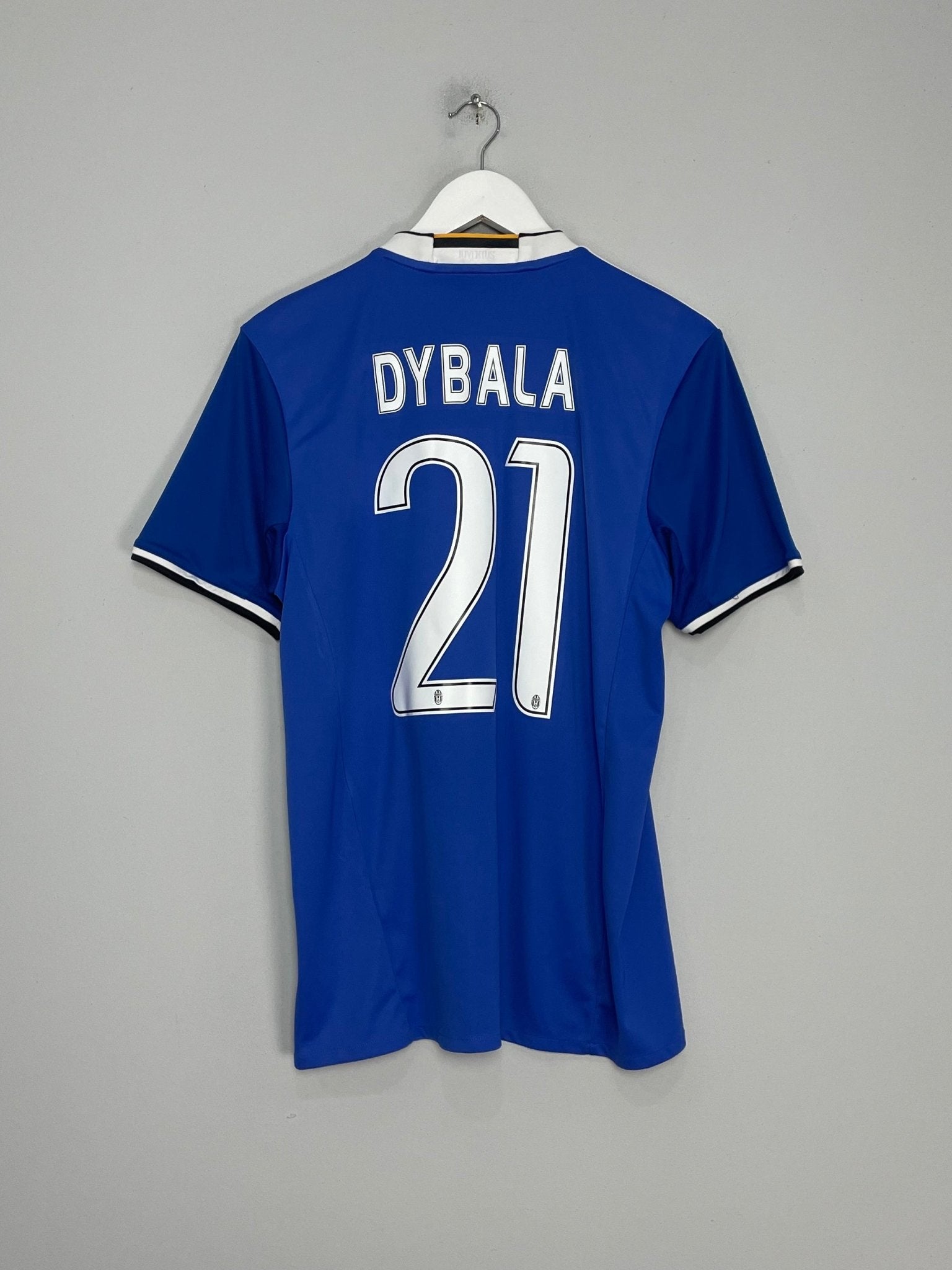 Shop 2016/17 JUVENTUS DYBALA #21 AWAY SHIRT (M) ADIDAS, classic football shirts, vintage football shirts & retro soccer jerseys at Cult Kits