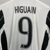 Shop 2016/17 JUVENTUS HIGUAIN #9 HOME SHIRT (M) ADIDAS, classic football shirts, vintage football shirts & retro soccer jerseys at Cult Kits