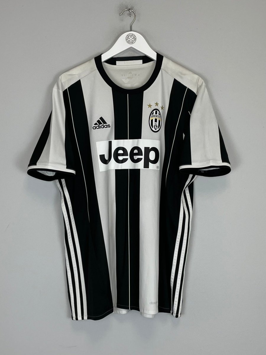2016/17 JUVENTUS MANDZUKIC 17 HOME SHIRT (L) ADIDAS - Cult Kits - Large - Buy Vintage Football Shirts, Authentic Retro Football Shirts For Sale, Classic Football Shirts & Soccer Jersey