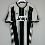 2016/17 JUVENTUS MANDZUKIC 17 HOME SHIRT (L) ADIDAS - Cult Kits - Large - Buy Vintage Football Shirts, Authentic Retro Football Shirts For Sale, Classic Football Shirts & Soccer Jersey